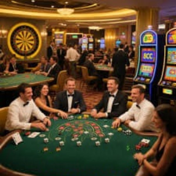 Live Baccarat ဂိမ်း Dealer နှင့် ကစားနိုင်သည့် Casino စားပွဲ